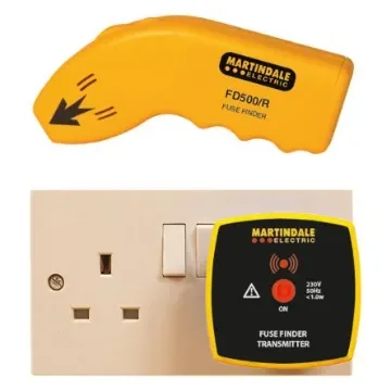 Martindale FD500 Fuse Finder, Cable Detection Depth 10cm CAT III 300 V, Maximum Safe Working Voltage 230V product image