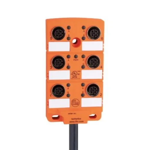 ifm electronic EBC Series Sensor Box, M12, 5m cable, 6 port - EBC020 product image