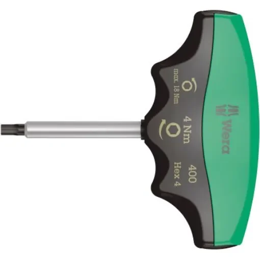 Wera T Shape Metric Hex Key, 4mm - 05005080001 product image