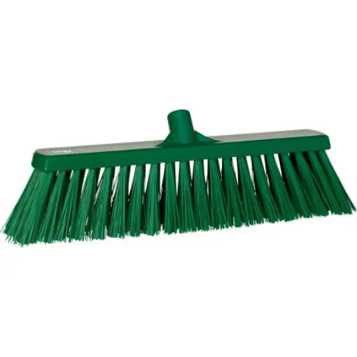Vikan Broom, Green With PET Bristles - 29202 product image