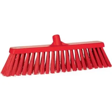 Vikan Broom, Red With PET Bristles - 29204 product image
