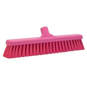 Vikan Broom, Pink With PP Bristles for Food Industry - 31791 product image