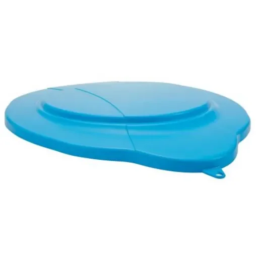 Plastic Blue Bucket Lid With Handle - 56933 product image