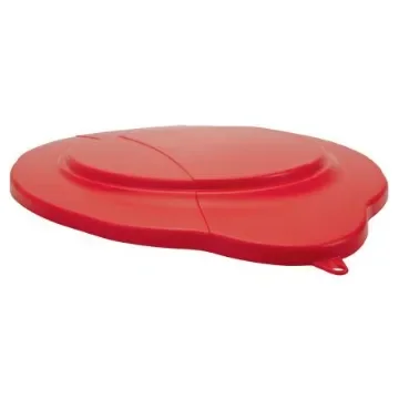 Plastic Red Bucket Lid With Handle - 56934 product image