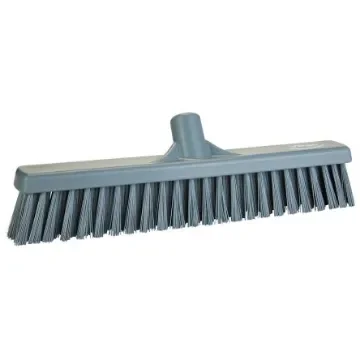 Vikan Broom, Grey With PET Bristles - 317488 product image