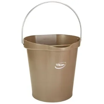 12L Plastic Brown Bucket With Handle - 568666 product image