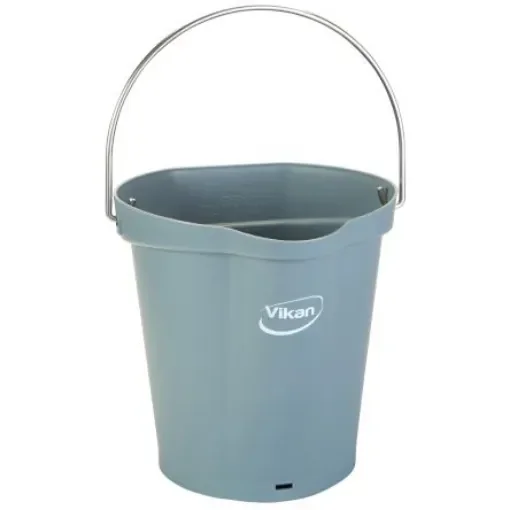 6L Plastic Grey Bucket With Handle - 568888 product image