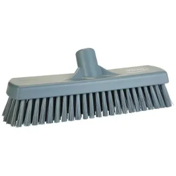 Vikan Hard Bristle Grey Scrubbing Brush, 46mm bristle length, PET bristle material - 706088 product image