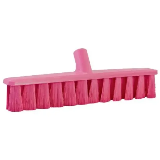 Vikan Broom, Pink With PET Bristles - 31711 product image