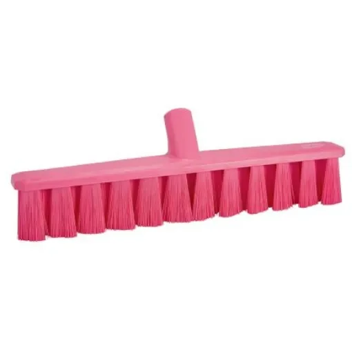 Vikan Broom, Pink With PET Bristles - 31731 product image