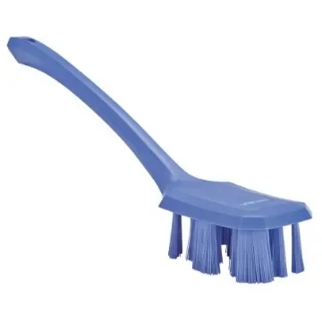Vikan Hard Bristle Purple Scrubbing Brush, 37mm bristle length, PET bristle material - 41968 product image