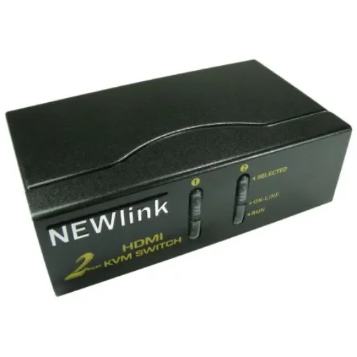 NewLink 2 Port 1 Input 2 Output HDMI Switch 1920 x 1200 - NLKVMHDMI-2 product image