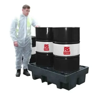 RS PRO Polyethylene Drum Pallet for Oil - 1890053 product image