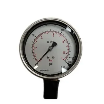 RS PRO G 3/8 Analogue Pressure Gauge 160psi Bottom Entry 100mm Outside Diameter - 189024 product image