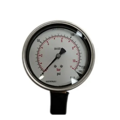 RS PRO G 3/8 Analogue Pressure Gauge 160psi Bottom Entry 100mm Outside Diameter - 189024 product image