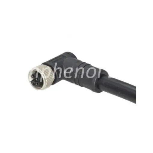 Amphenol Industrial Right Angle 5 way M12 to Unterminated Sensor Actuator Cable - M12L-05BMEM-SR8H01 product image