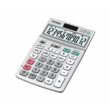 Casio JF-120ECO Battery Powered Desktop Calculator - JF-120ECO-W-EP  product image