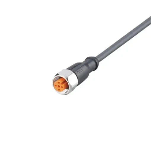 ifm electronic Straight Female 1 way M12 to Unterminated Sensor Actuator Cable, 2m - EVM068 product image