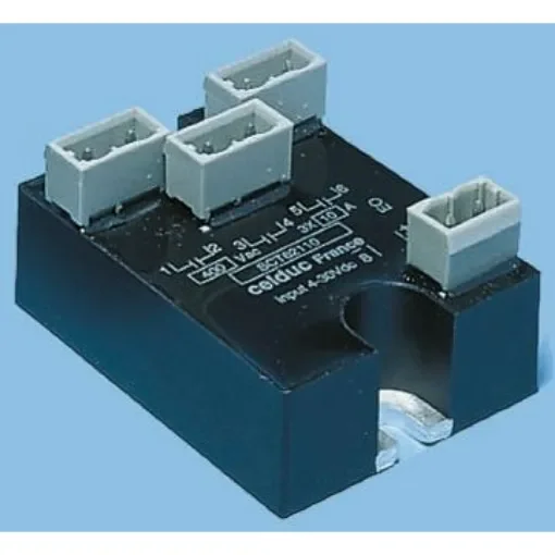 Celduc SCT Series Solid State Relay, 12 A Load, Panel Mount, 440 V rms Load, 90 V dc Control - SCT62110 product image