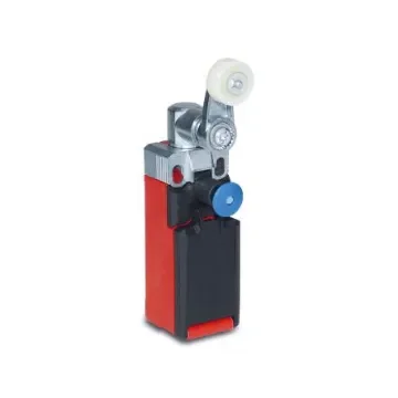 Bernstein AG I81 Series Roller Lever Limit Switch, NC/NO, IP66, IP67, DPST, Thermoplastic Housing, 240V ac Max, 5A Max - 6083000246 product image