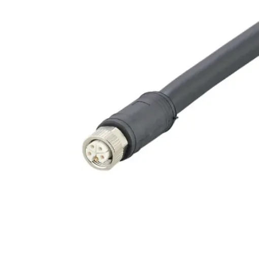 ifm electronic, Power, 2m 5 Core, Black Polyurethane PUR Power Cable - E12641 product image
