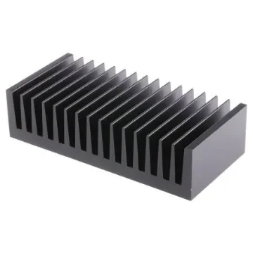 Fischer Elektronik Heatsink, Universal Rectangular Alu, 1.1K/W, 75 x 160 x 40mm - SK85-75-SA product image