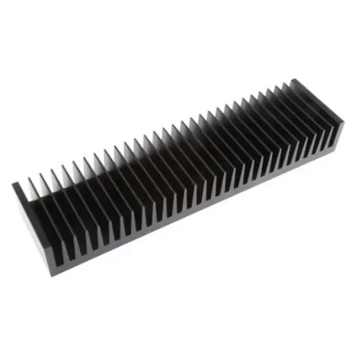 Fischer Elektronik Heatsink, Universal Rectangular Alu, 0.45K/W, 75 x 300 x 40mm - SK56-75-SA product image