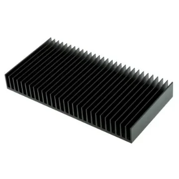 Fischer Elektronik Heatsink, Universal Rectangular Alu, 0.95K/W, 100 x 200 x 25mm - SK42-100-SA product image