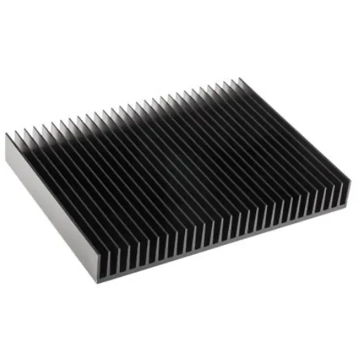 Fischer Elektronik Heatsink, Universal Rectangular Alu, 0.7K/W, 150 x 200 x 25mm - SK42-150-SA product image