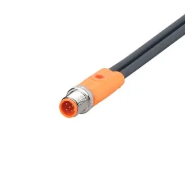 ifm electronic Straight Male 5 way M12 to Straight Female 5 way M8 Communication Cable, 5m - EVCA52 product image