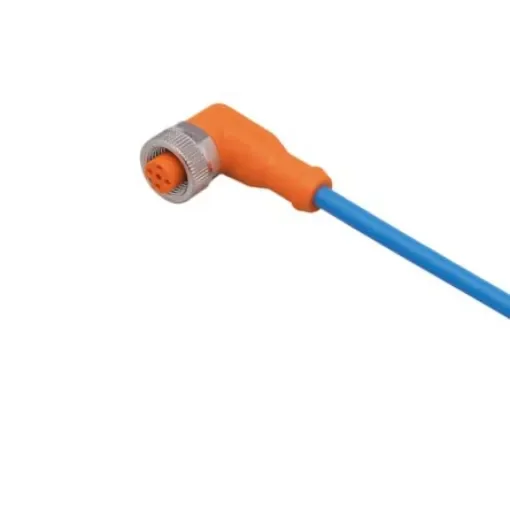 ifm electronic Right Angle Female 1 way M12 to Unterminated Actuator/Sensor Cable, 5m - ENC11A product image