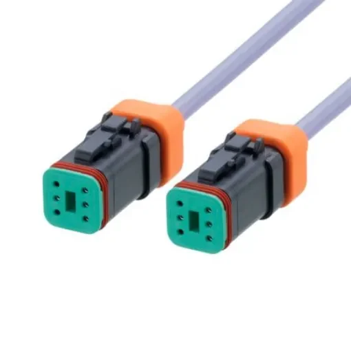 ifm electronic Straight Male 2 way Deutsch to Unterminated Actuator/Sensor Cable, 500mm - E12555 product image