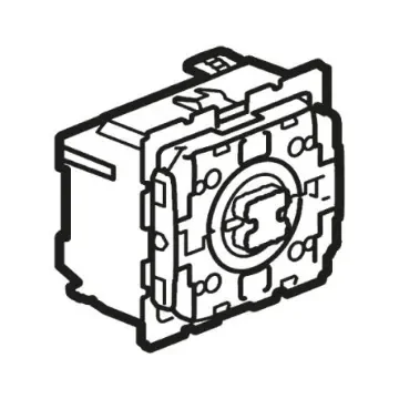 Legrand Grey Roller Shutter Switch,6A, Celiane Series - 0 676 01 product image