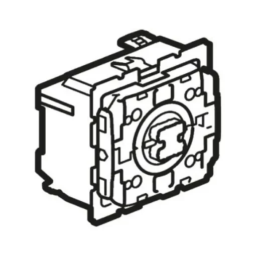 Legrand Grey Roller Shutter Switch,6A, Celiane Series - 0 676 01 product image