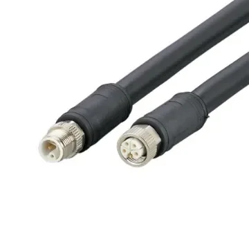 ifm electronic, Power, 2m 5 Core, Black Polyurethane PUR Power Cable - E12654 product image