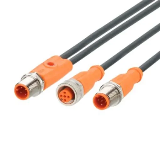 ifm electronic Straight Male 5 way M12 to Straight Female 5 way M12 Communication Cable, 2m - EVC843 product image