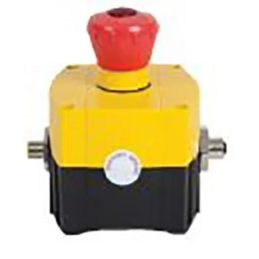 Allen Bradley 800F Series Twist Release Illuminated Emergency Stop Push Button, Surface Mount, 2NC + 1NO - 800F-1YMD52 product image