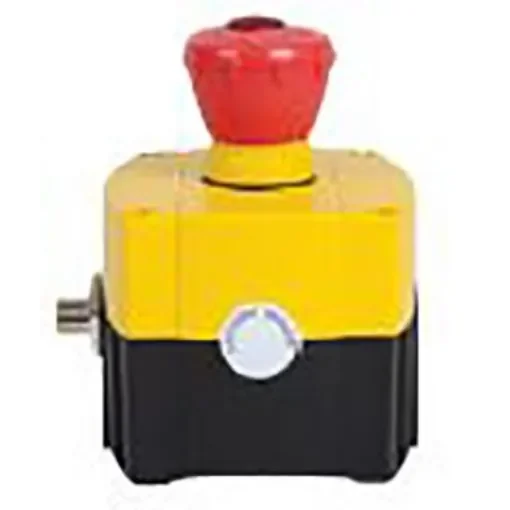 Allen Bradley 800F Series Twist Release Illuminated Emergency Stop Push Button, Surface Mount, 2NC + 1NO - 800F-1YMD81 product image