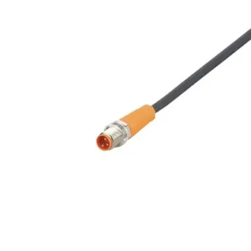 ifm electronic Straight Male 3 way M8 to Straight Male 3 way M12 Communication Cable, 10m - EVC839 product image