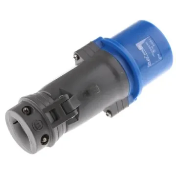 Legrand, HYPRA IP44 Blue Cable Mount 2P + E Industrial Power Plug, Rated At 32A, 230 V - 0 527 42 product image