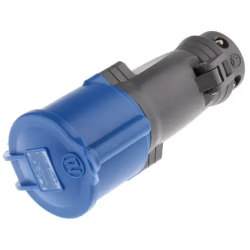 Blue 2P+E straight free socket,32A 230V - 0 527 82 product image
