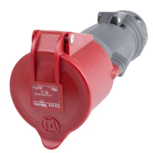 Legrand IP44 Red Socket, Rated At 32A - 0 529 83 product image