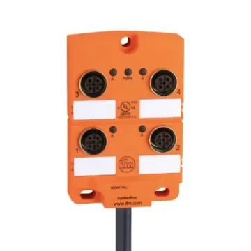 ifm electronic EBC Series Sensor Box, M12, 10m cable, 4 port - EBC027 product image