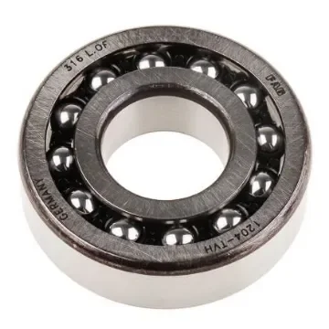 FAG 1204-TVH-C3 Self Aligning Ball Bearing- Open Type 20mm I.D, 47mm O.D product image