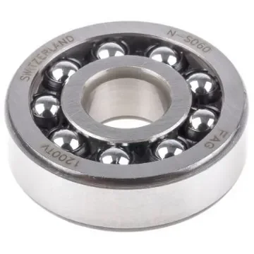 FAG 126-TVH Self Aligning Ball Bearing- Open Type 6mm I.D, 19mm O.D product image