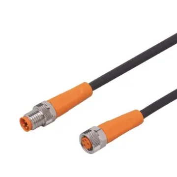 ifm electronic Straight Male 1 way M8 to Straight Female 1 way M8 Sensor Actuator Cable, 300mm - EVC310 product image