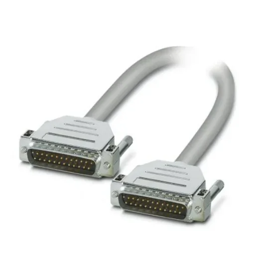 Phoenix Contact Male 25 Pin D-sub to Male 25 Pin D-sub Serial Cable, 1m - 1066668 product image