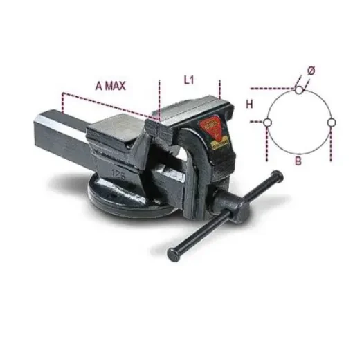 BETA Bench Vice x 62mm 150mm x 200mm, 21kg - 1599F 150 product image