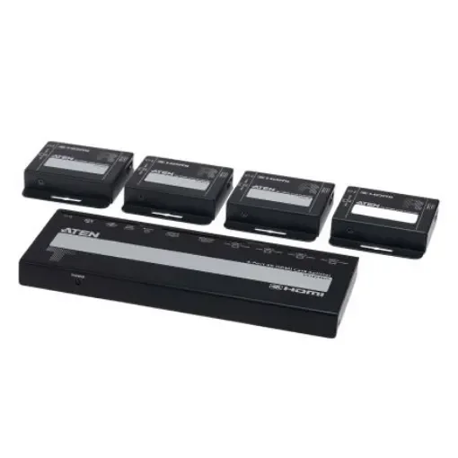 Aten 4 Port 1 Input 1 Output HDMI Splitter 4096 x 2160 - VS1824KIT-AT-E product image