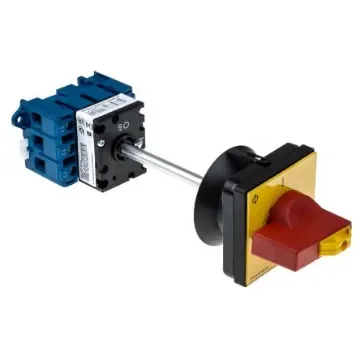 Kraus & Naimer 3P Pole Isolator Switch - 63A Maximum Current, 22kW Power Rating, IP65 - KG64.T203/GBA017.VE product image
